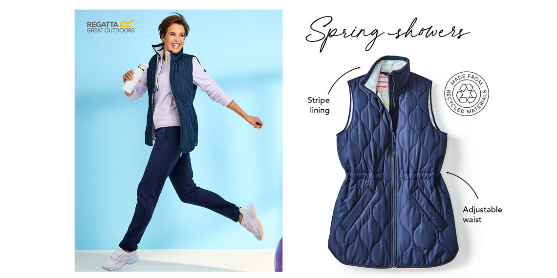 regatta water repellent gilet